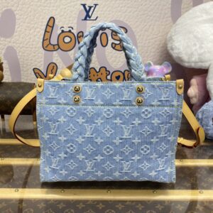 Replica LV OnTheGo Denim Large - Best Fake Designer Bags