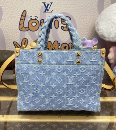 Replica LV OnTheGo Denim Large - Best Fake Designer Bags
