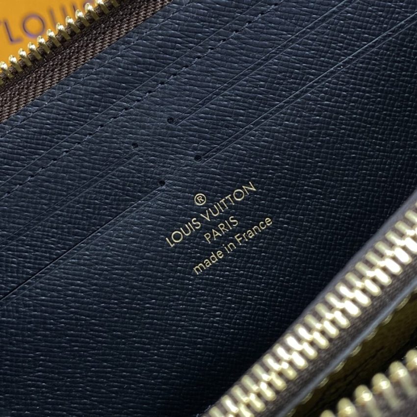 Replica Louis Vuitton Clemence Wallet Light Brown 4 Replica Louis Vuitton Clemence Wallet Light Brown - near-authentic luxury replica handbag