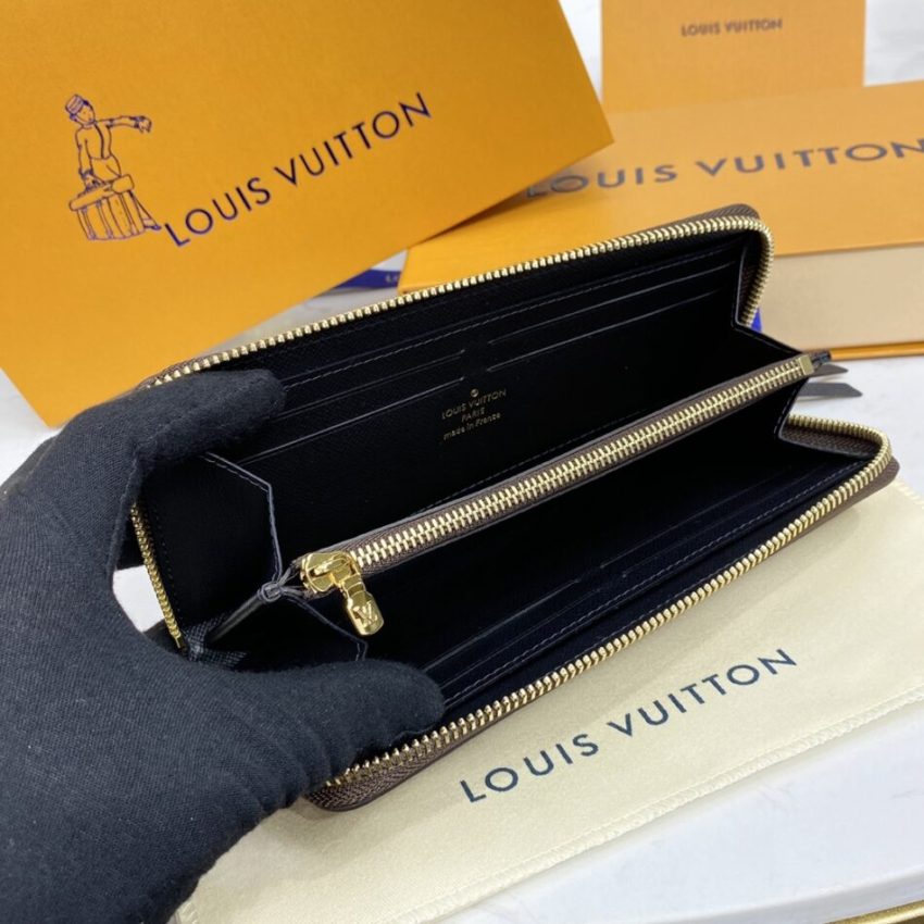 Replica Louis Vuitton Clemence Wallet Light Brown 5 Replica Louis Vuitton Clemence Wallet Light Brown - 1:1 designer replica handbag