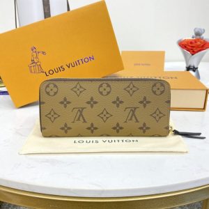 Replica Louis Vuitton Clemence Wallet Light Brown 2 Replica Louis Vuitton Clemence Wallet Light Brown - top-rated replica designer bag