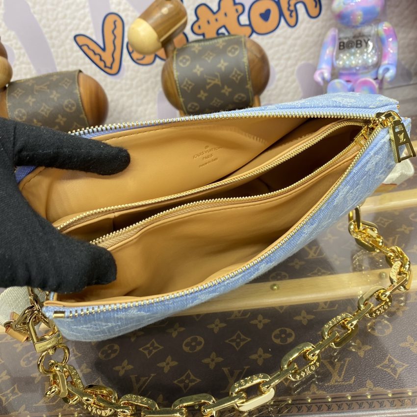 Replica Louis Vuitton Coussin Denim 6 Replica Louis Vuitton Coussin Denim - near-authentic luxury replica handbag