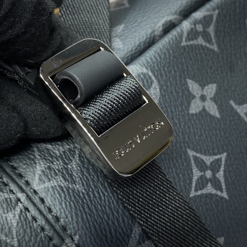 Replica Louis Vuitton Discovery Backpack Black Canvas - best quality luxury bag dupe
