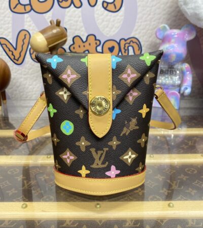 Replica Louis Vuitton Envelope Pouch Brown - Best Fake Designer Bags