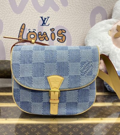 Replica Louis Vuitton Wearable Wallet Denim - Best Fake Designer Bags