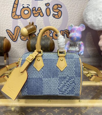 Replica Louis Vuitton Speedy 18 Denim - Best Fake Designer Bags