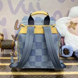 Replica Louis Vuitton Montsouris Denim - high-quality designer bag clone