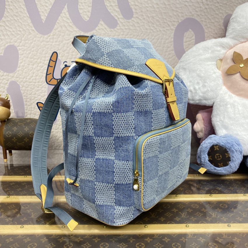 Replica Louis Vuitton Montsouris Denim - premium-grade designer purse dupe