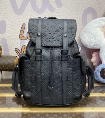 Replica Louis Vuitton Christopher Backpack Full Black - Best Fake Designer Bags