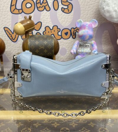 Replica Louis Vuitton Slim Trunk Blue - Best Fake Designer Bags