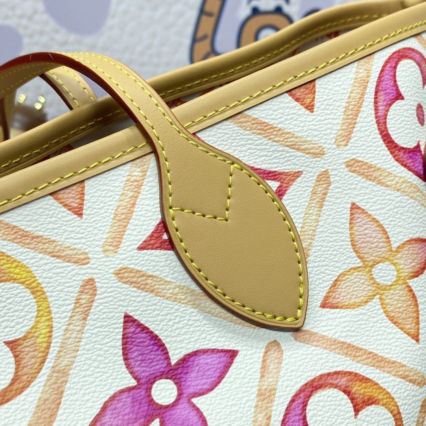 Replica Louis Vuitton Neverfull MM Orange - ultra-realistic fake designer tote