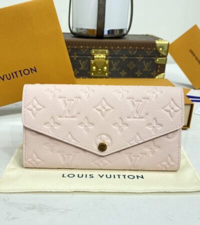 Replica Louis Vuitton Sarah Wallet Pink - Best Fake Designer Bags