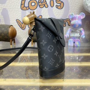 Replica Louis Vuitton Envelope Pouch Black - premium-grade designer purse dupe