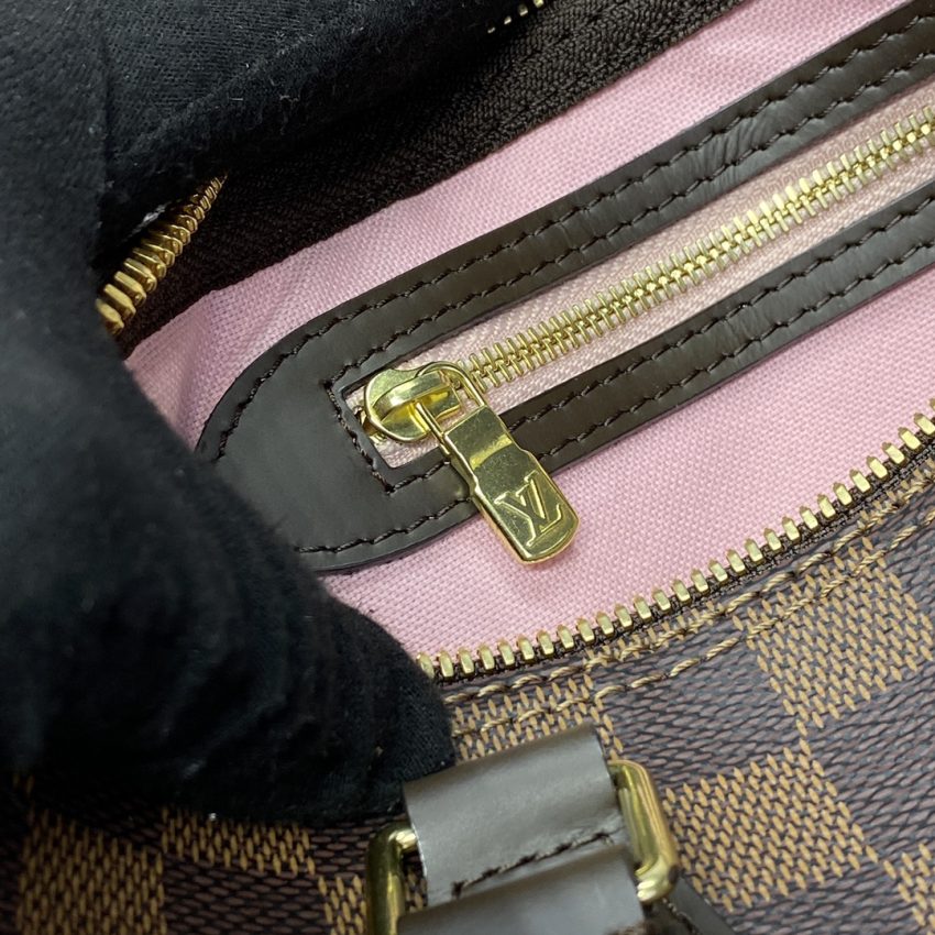 Replica Louis Vuitton Speedy Bandouliere 25 Brown Grid - 1:1 designer replica handbag