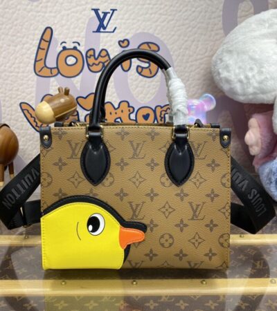 Replica LV OnTheGo PM Duck - Best Fake Designer Bags