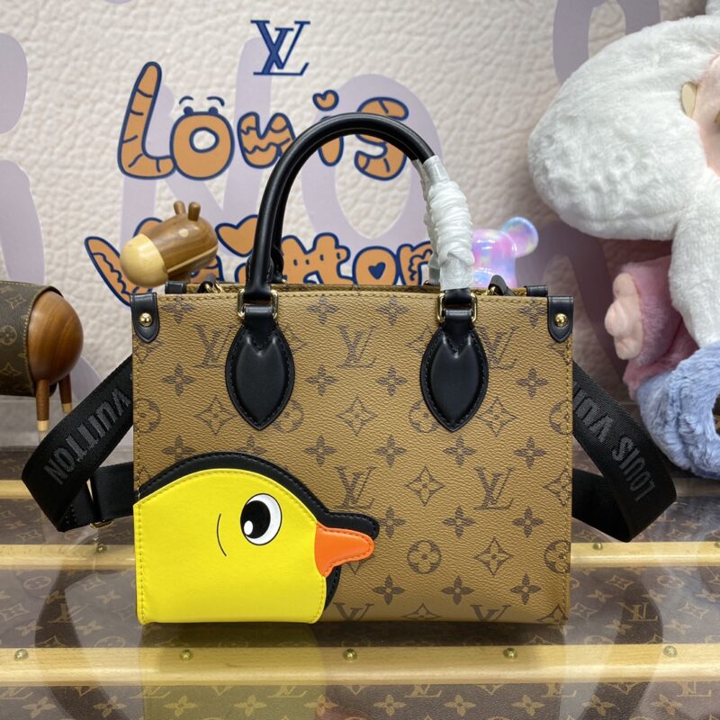 Replica LV OnTheGo PM Duck - Best Fake Designer Bags