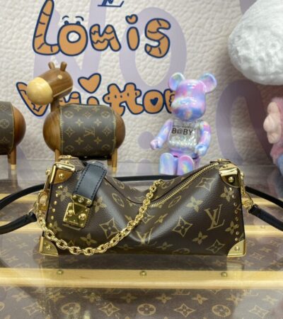 Replica Louis Vuitton Slim Trunk Brown - Best Fake Designer Bags