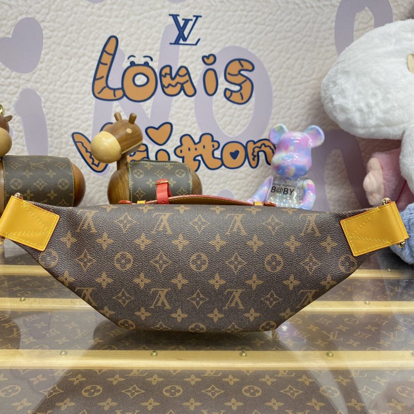 Replica Louis Vuitton Bumbag Rush-brown 5 Replica Louis Vuitton Bumbag Rush-brown - premium 1:1 fake handbag model