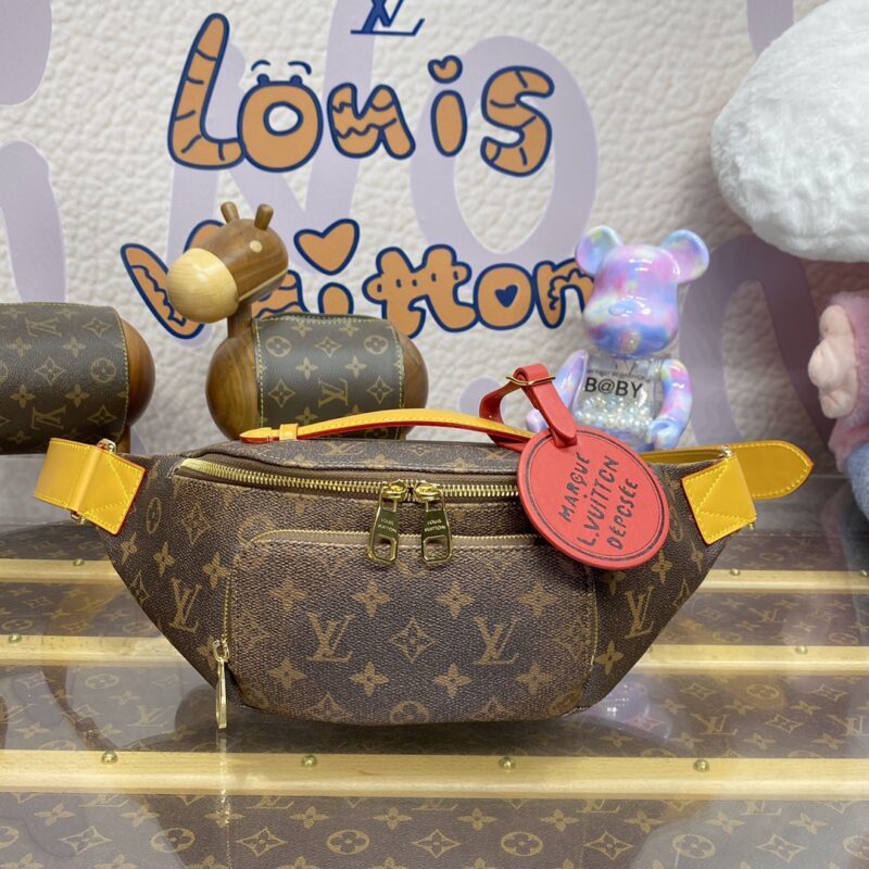 Replica Louis Vuitton Bumbag Rush-brown 1 Replica Louis Vuitton Bumbag Rush-brown - authentic-look luxury purse replica