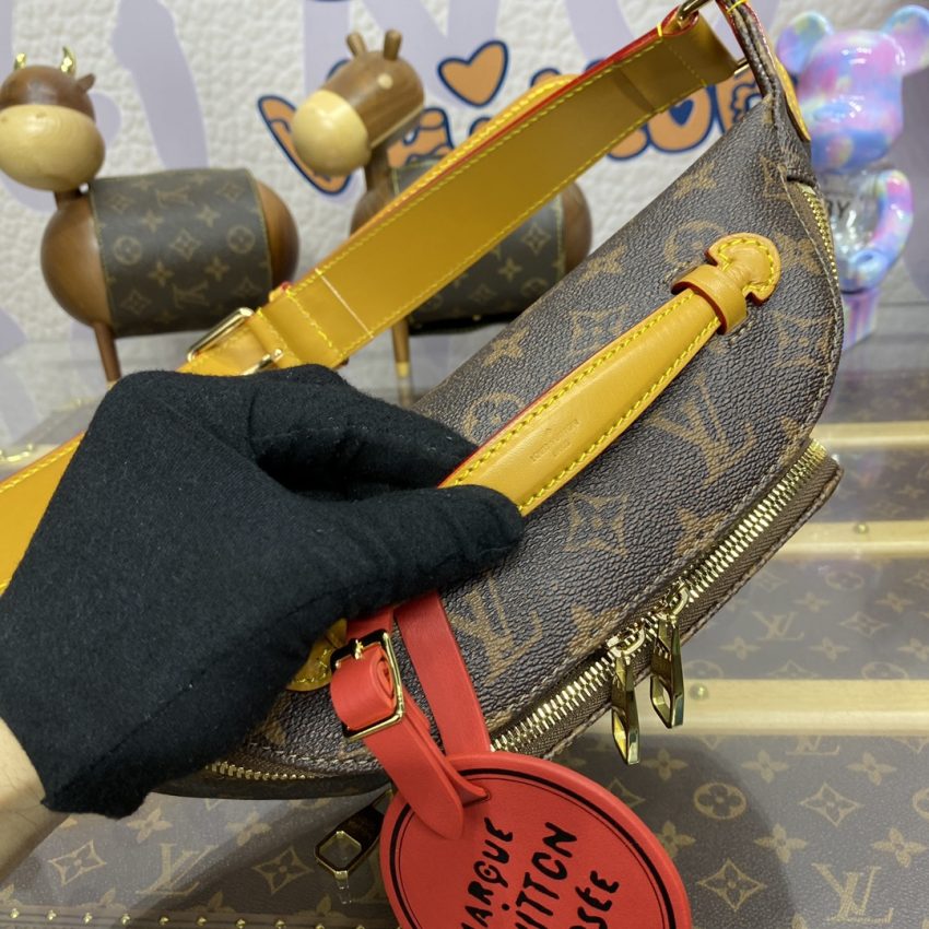 Replica Louis Vuitton Bumbag Rush-brown 6 Replica Louis Vuitton Bumbag Rush-brown - premium-grade designer purse dupe