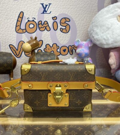 Replica Louis Vuitton Soul Trunk Cross-Body Brown - Best Fake Designer Bags