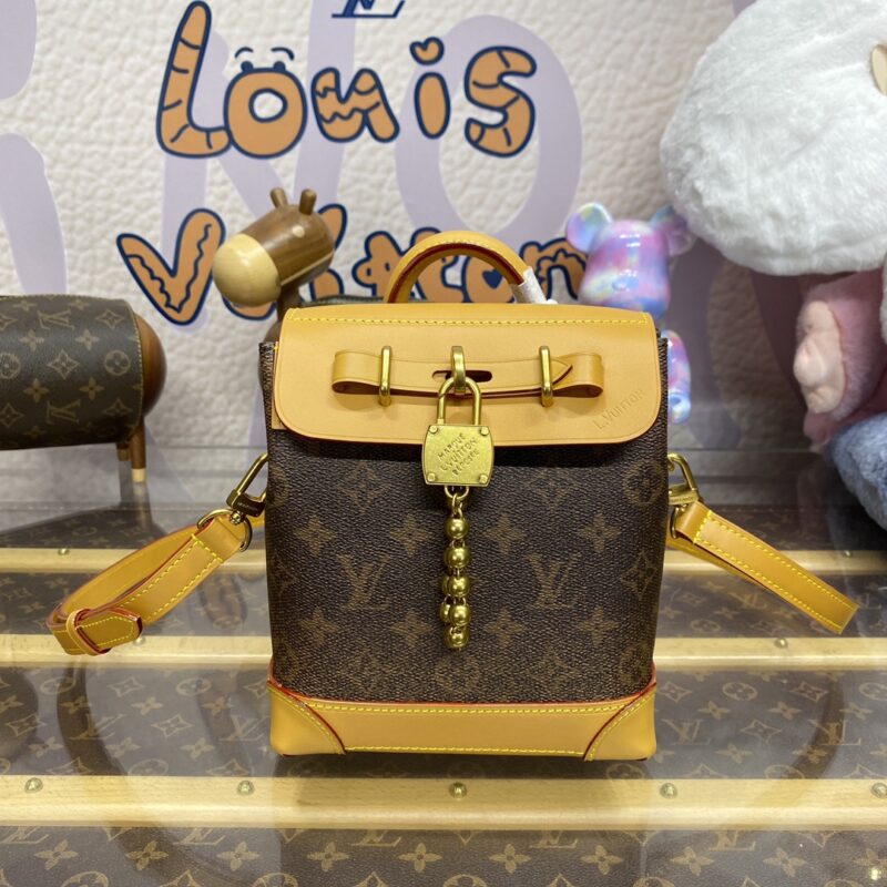 Replica Louis Vuitton Steamer Brown - elite superclone designer purse