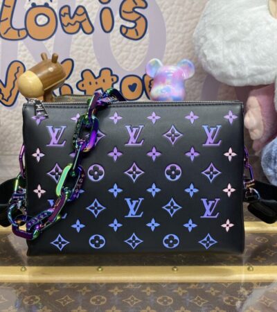 Replica Louis Vuitton Coussin Black Purple - Best Fake Designer Bags