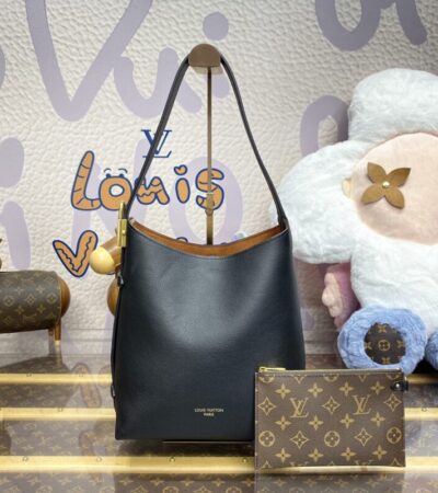 Replica Louis Vuitton Low Key Hobo Black - Best Fake Designer Bags