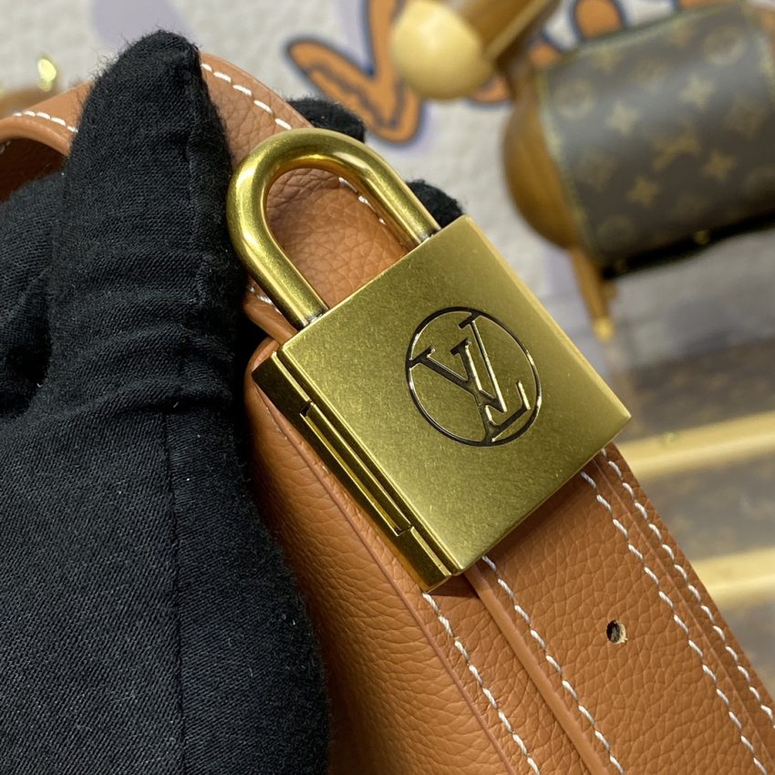 Replica Louis Vuitton Bumbag Low Key Brown - near-authentic luxury replica handbag