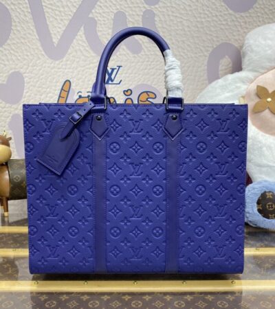 Replica Louis Vuitton Sac Plat 24H Blue - Best Fake Designer Bags