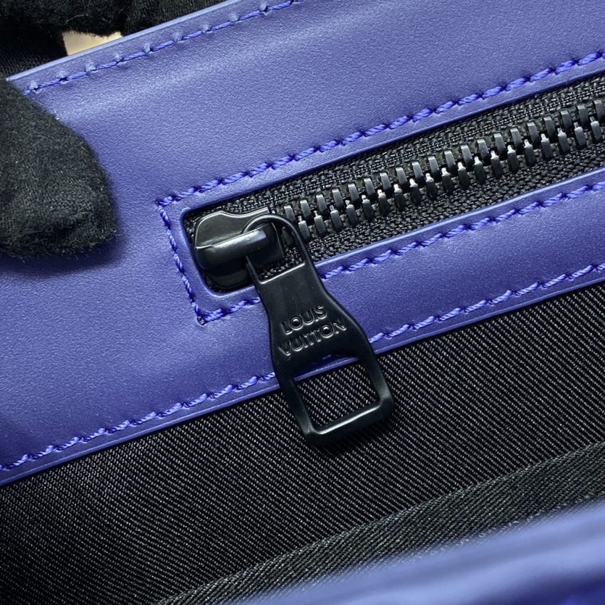 Replica Louis Vuitton Sac Plat 24H Blue - realistic designer-inspired fake bag