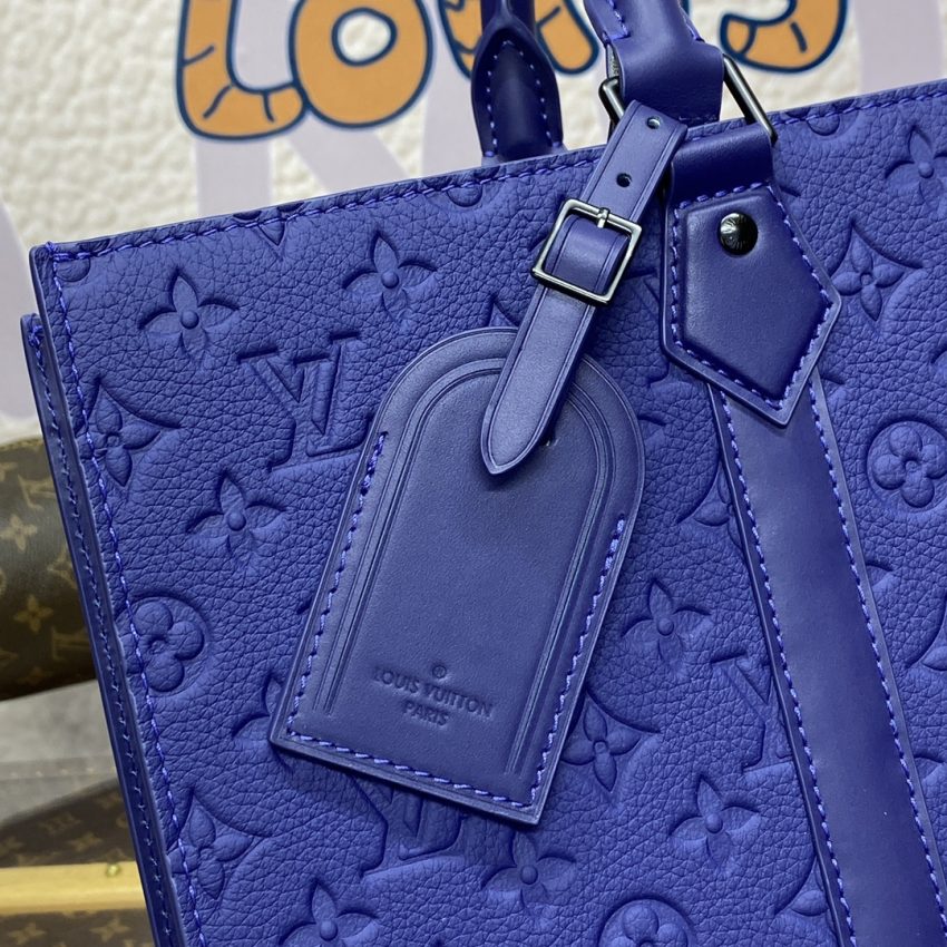 Replica Louis Vuitton Sac Plat 24H Blue - near-authentic luxury replica handbag