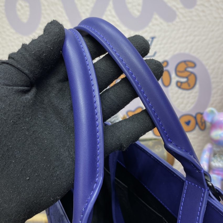 Replica Louis Vuitton Sac Plat 24H Blue - high-accuracy replica luxury purse