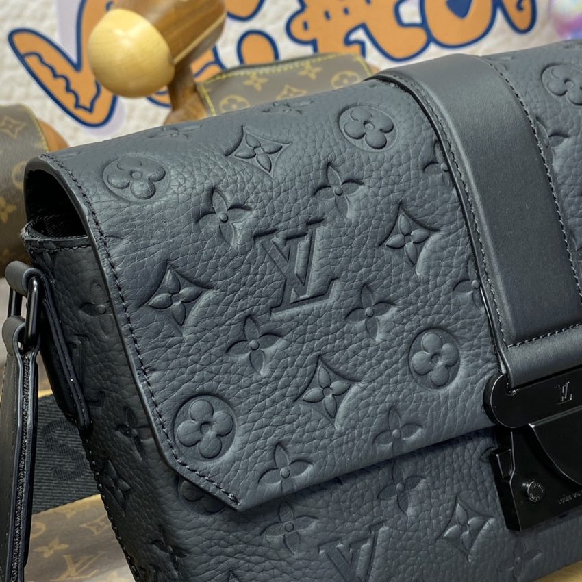 Replica Louis Vuitton S-Cape Messenger Full Black - realistic designer-inspired fake bag