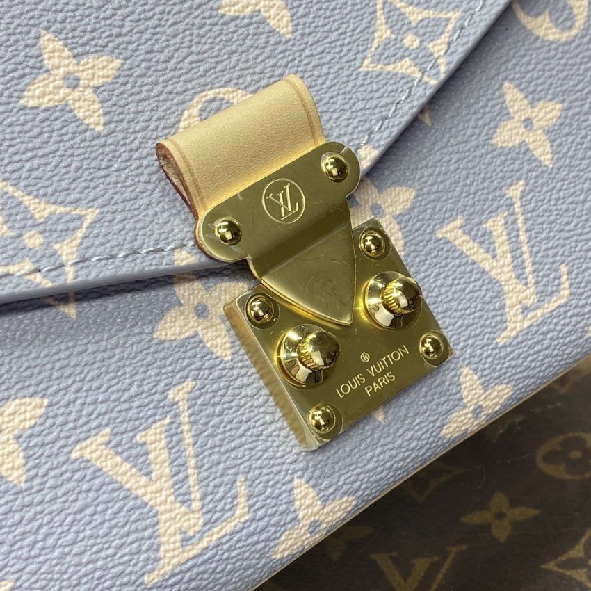 Replica Louis Vuitton Pochette Metis East West Grey - premium-grade designer purse dupe