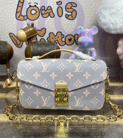 Replica Louis Vuitton Pochette Metis East West Grey - Best Fake Designer Bags