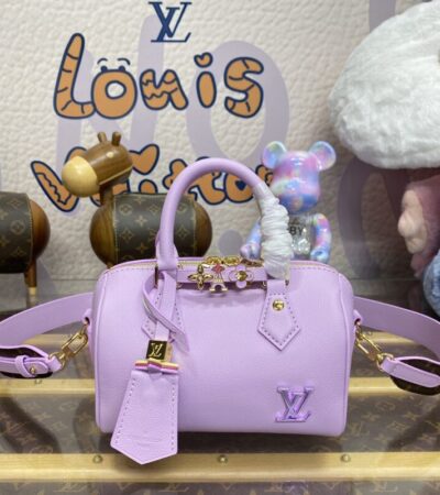 Replica Louis Vuitton Speedy 18 Purple - Best Fake Designer Bags