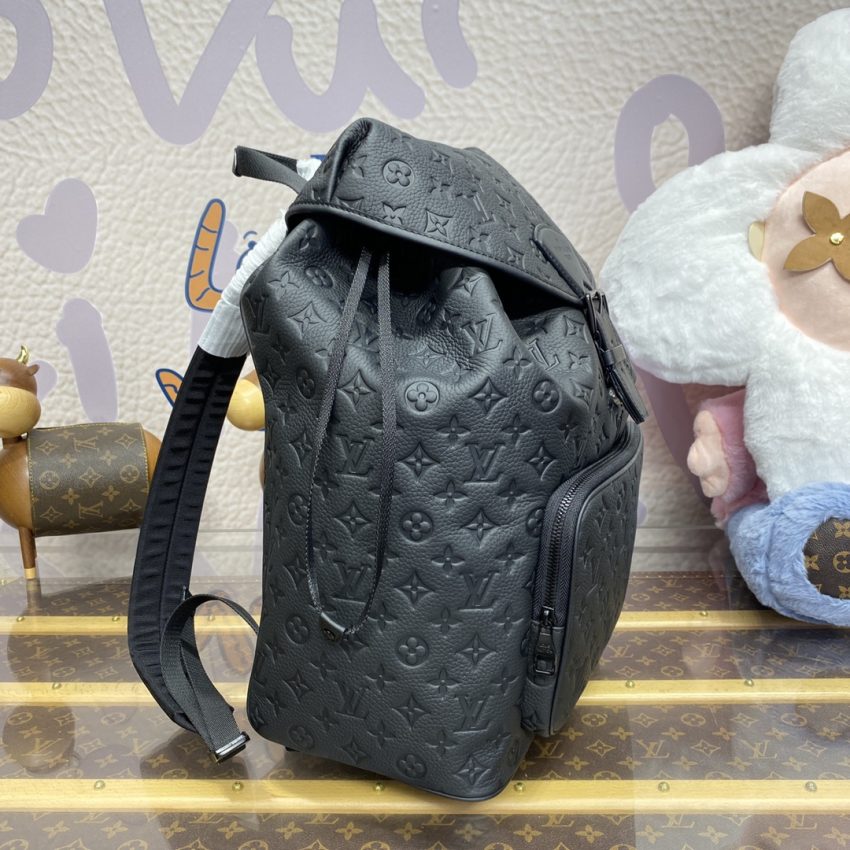 Replica Louis Vuitton Montsouris Black - high-accuracy replica luxury purse