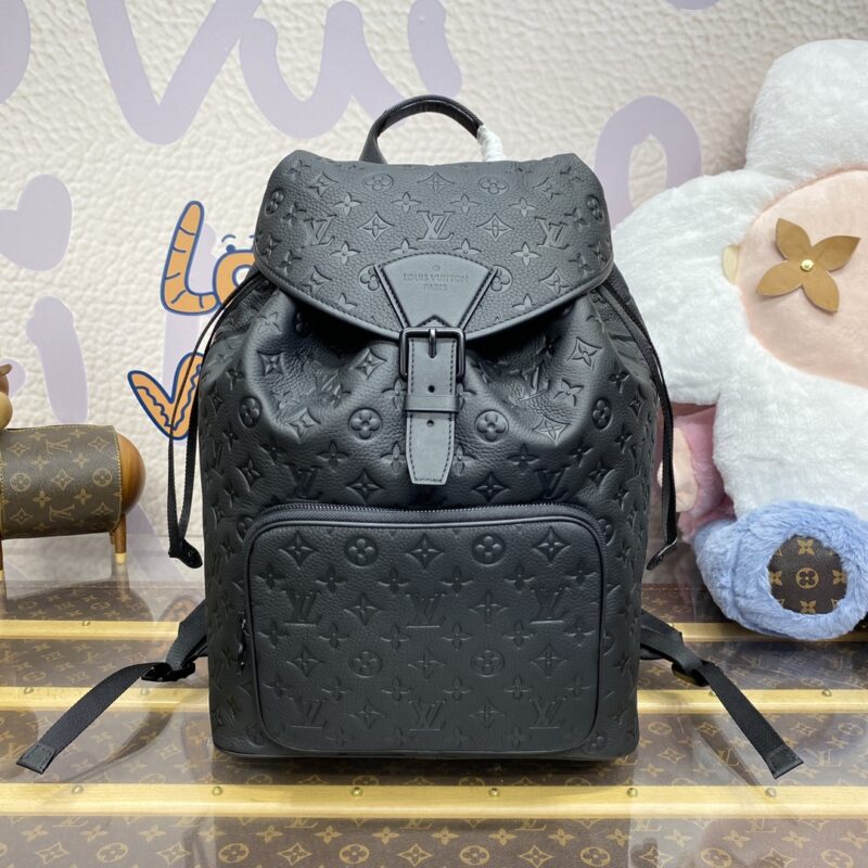 Replica Louis Vuitton Montsouris Black - ultra-realistic fake designer tote