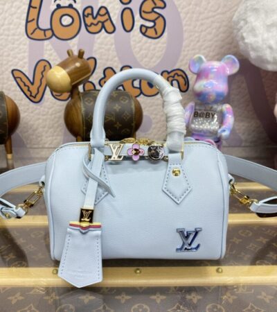 Replica Louis Vuitton Speedy 18 Sky Blue - Best Fake Designer Bags