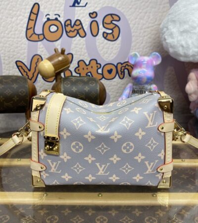 Replica Louis Vuitton Side Trunk Canvas Beige - Best Fake Designer Bags