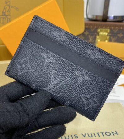 Replica Louis Vuitton Card Holder Black - Best Fake Designer Bags
