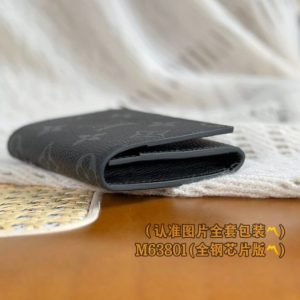 Replica Louis Vuitton Envelope Card Holder Black 8 Replica Louis Vuitton Envelope Card Holder Black - authentic-look luxury purse replica