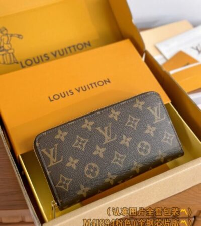 Replica Louis Vuitton Zippy Wallet Brown&Pink - Best Fake Designer Bags