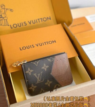 Replica Louis Vuitton Romy Card Holder Brown - Best Fake Designer Bags