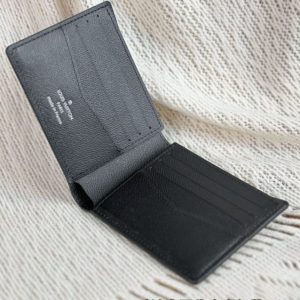 Replica Louis Vuitton Slender Wallet Grey - high-end fake designer purse