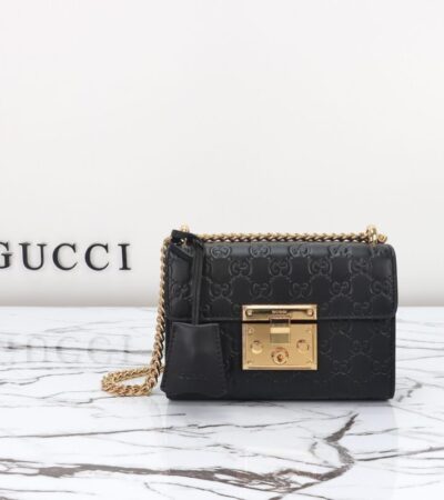 Replica Gucci Padlock's Small Lock Black - Best Fake Designer Bags