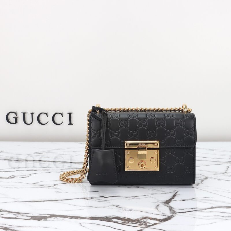 Replica Gucci Padlock's Small Lock Black - Best Fake Designer Bags
