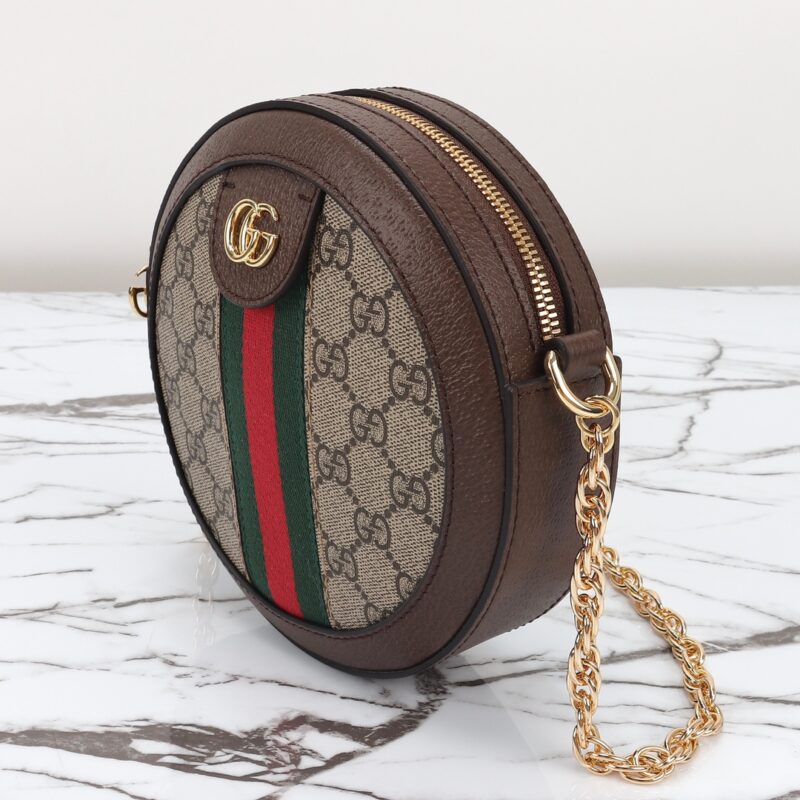 Replica Gucci Ophida GG Round - best quality luxury bag dupe