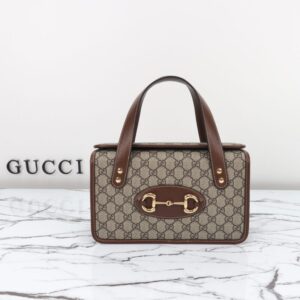 Replica Gucci Horsebit 1955 Top Handle Supreme - Best Fake Designer Bags